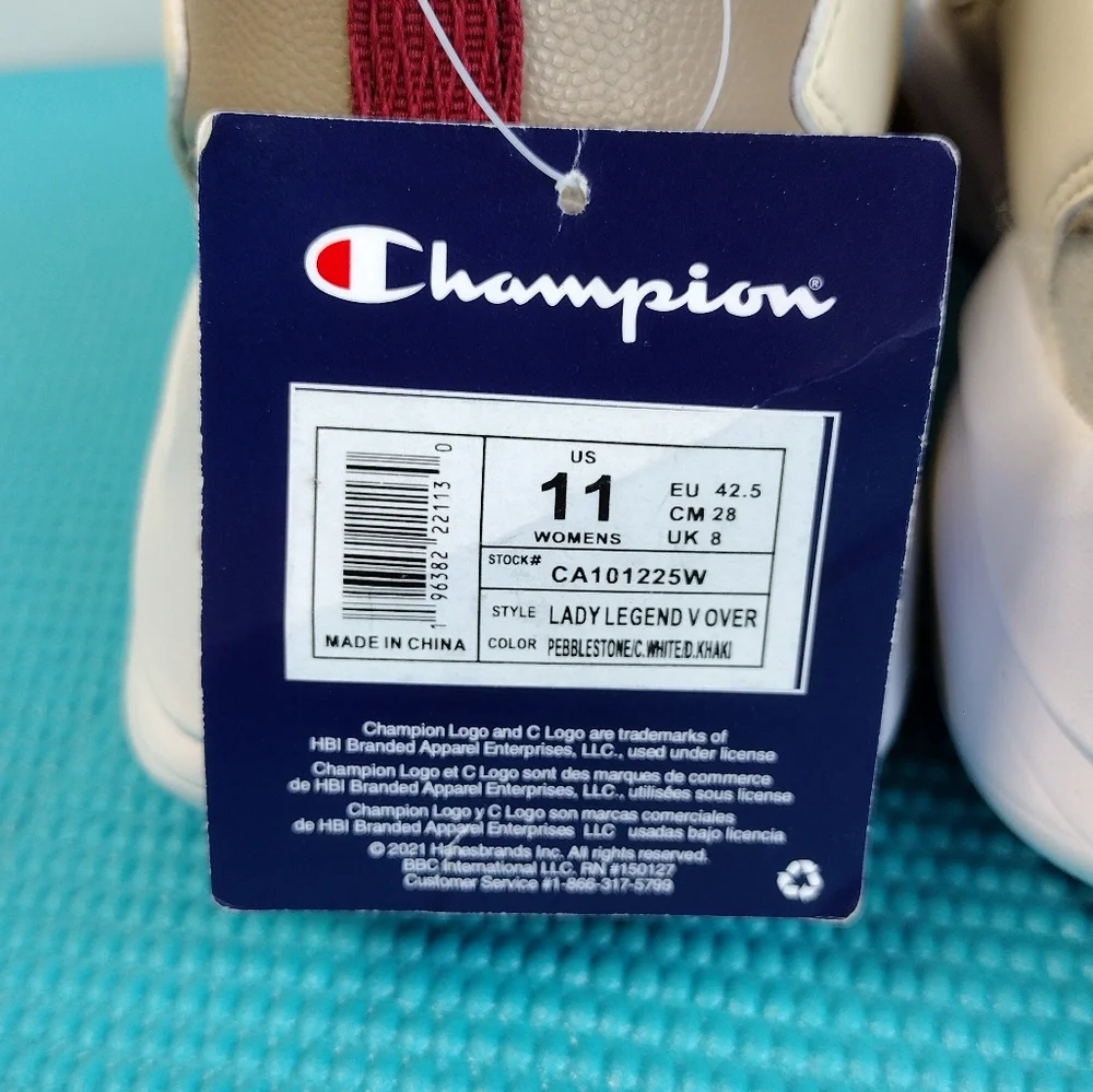 NEW Champion Women's Slip On Lady Legend V Over Athletic Shoes Sneakers - 11W